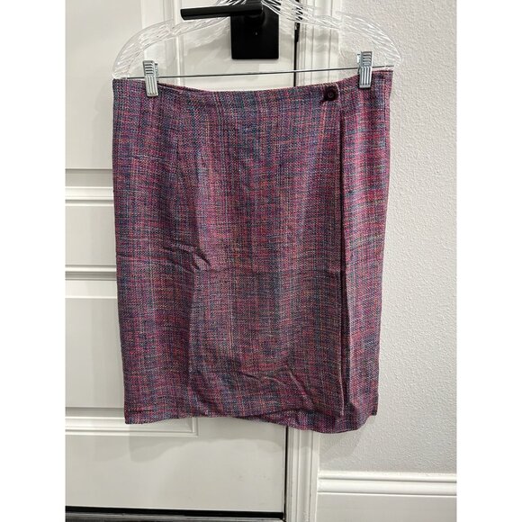 Womens Handmade Multicolor Tweed Skirt Blazer Set - Picture 5 of 11